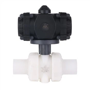Pneumatic Actuated PVDF Vrè Inyon boul Valv