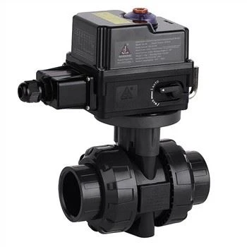 PVC elektrik aktyèl valv Inyon Valv