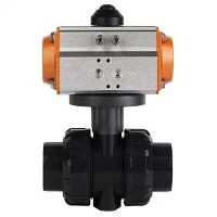 PVC PVC Pneumatic aktive vrè Inyon boul Valv